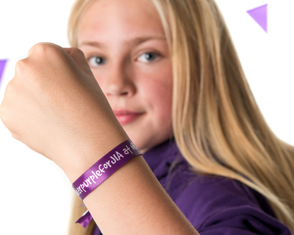 Purple wristband